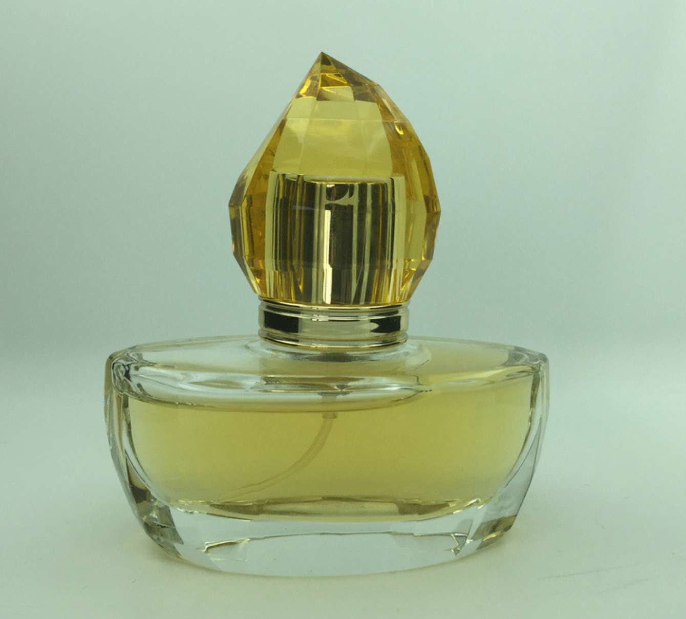 100ml glass sprayer perfume bottle with cap