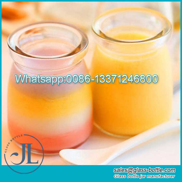 150ml pudding glass jar or mousse glass bottle