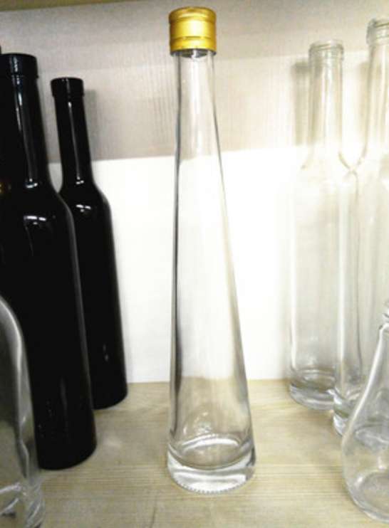 375ml Round Clear Glass Sauce Bottles