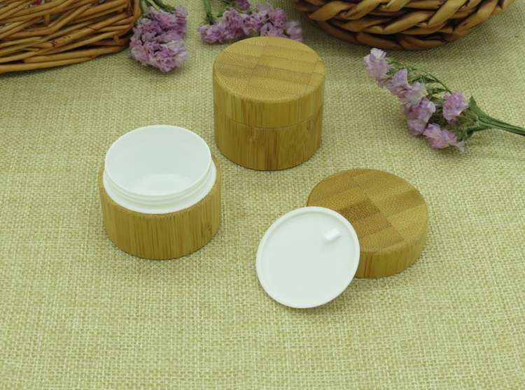 15ml 30ml 50ml facial night cream bamboo jar