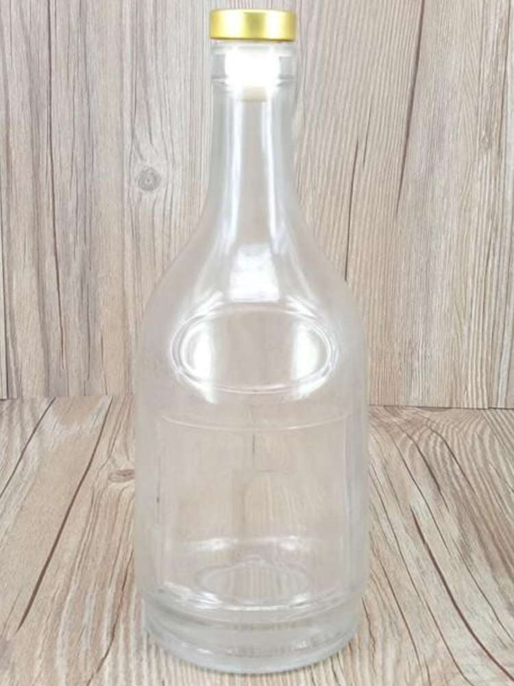 700ml premium brandy whisky glass bottle