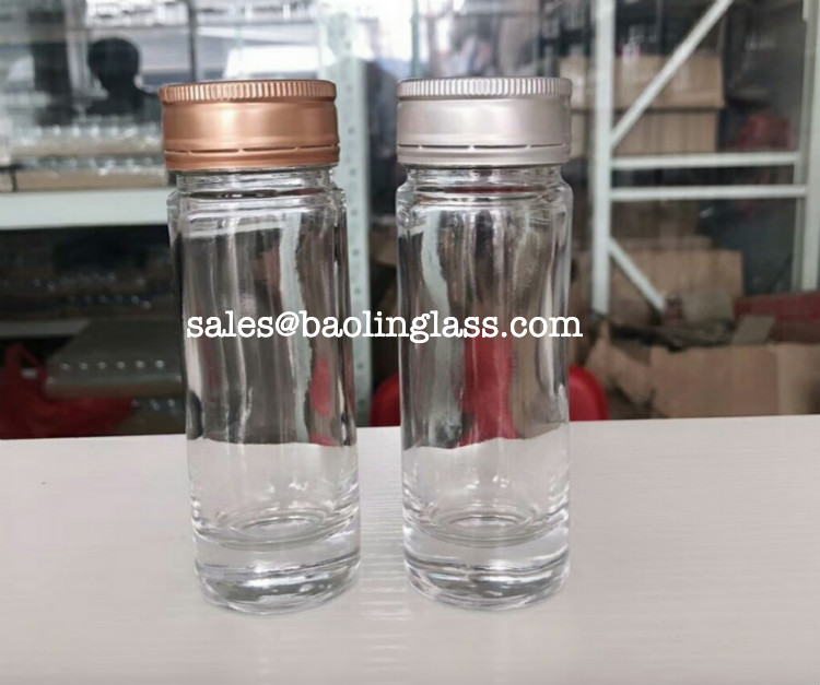 75ml 100ml straight side glass bottle