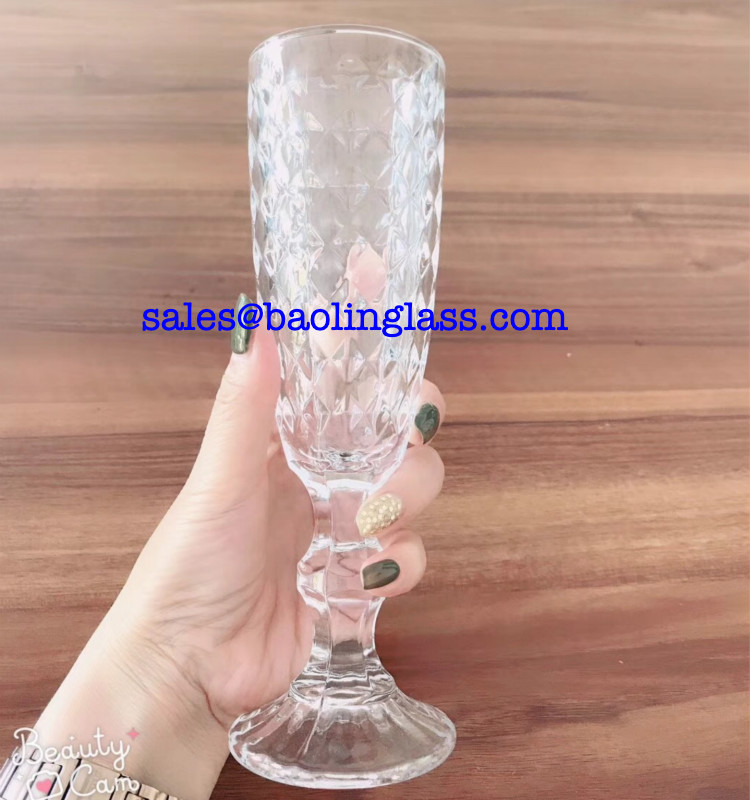 Fashion goblet glass