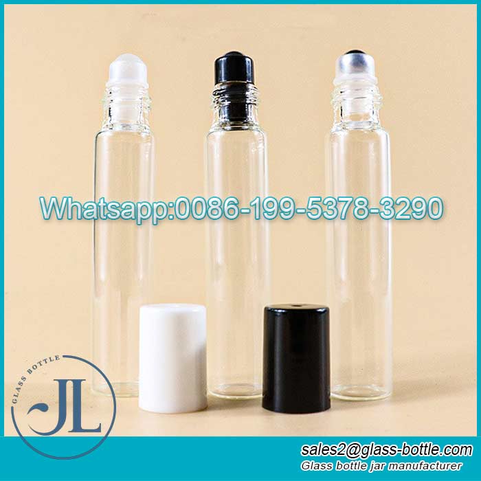 Custom-10ml--glass-tube-roll-on-bottle