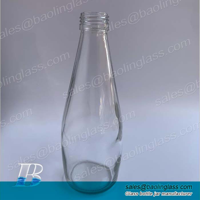 290ml coconut drink glass bottle with aluminum cap