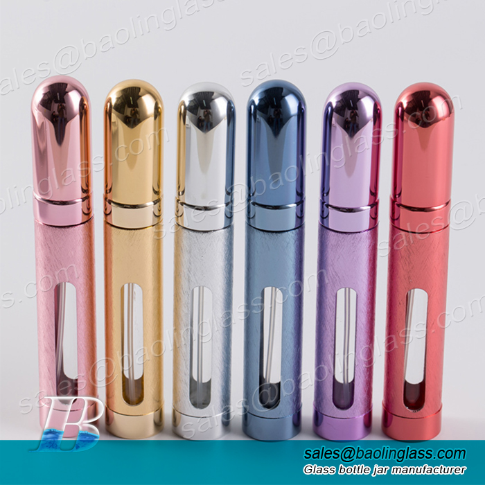 5ml 10ml Portable Mini Refillable Perfume Scent Atomizer Empty Spray Bottle