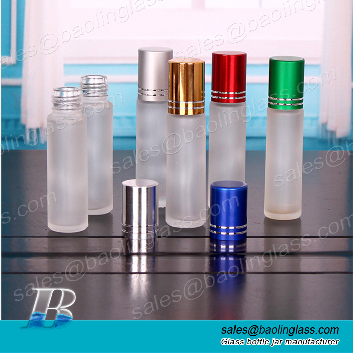 5ml 10ml Essential Oil Roller Bottles Empty Glass Roller Bottle Vial Container Holder Pot Jar