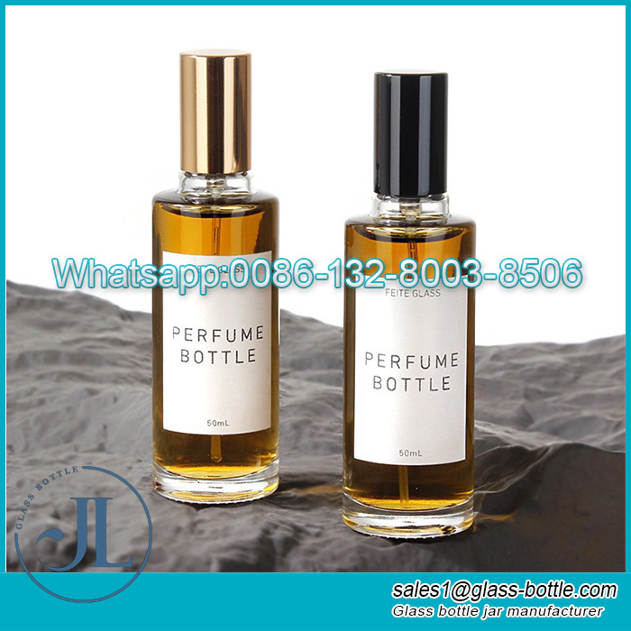 50ml glass perfume bottle for man