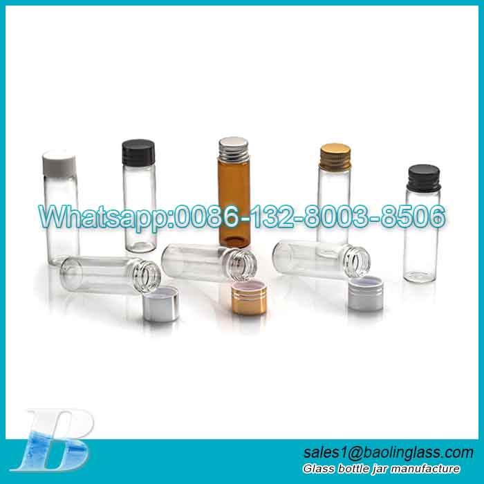 15ml glass tube vials