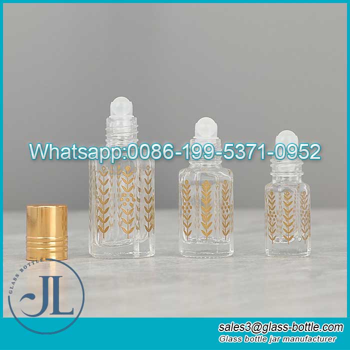 Hot selling 3ml 6ml 12ml attar oil perfume for oud oil Arabia Dubai Oil Attar Bottle