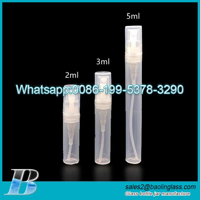 Wholesale 2ml 3ml 5ml  Plastic pen shape spray perfume bottle supplier