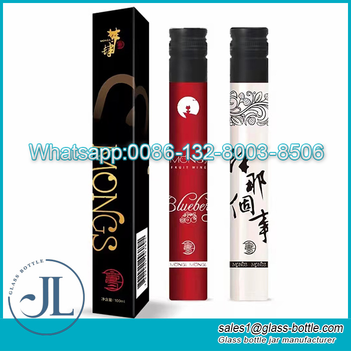 100ml wine tube bottle