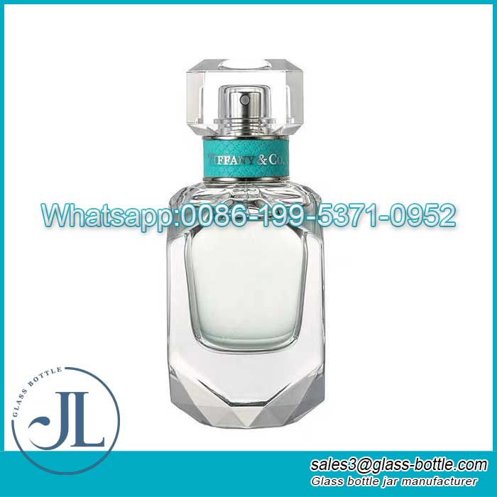 50ml high transparent glass perfume bottle with spray mist manufacturer