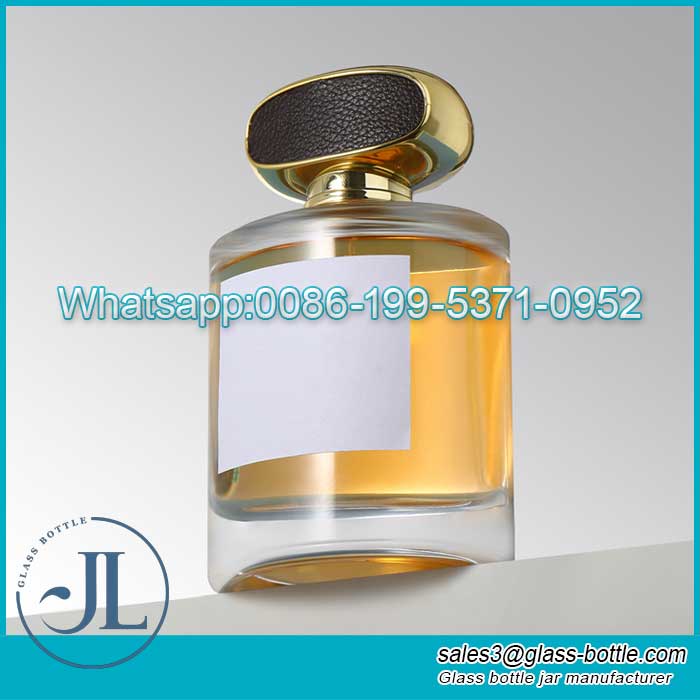 Spot wholesale 100ml transparent thick bottom perfume bottle