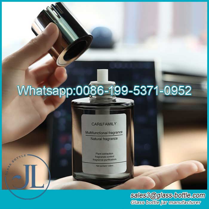 120ml Car Glass Fire-free Aromatherapy Bottle Supplier