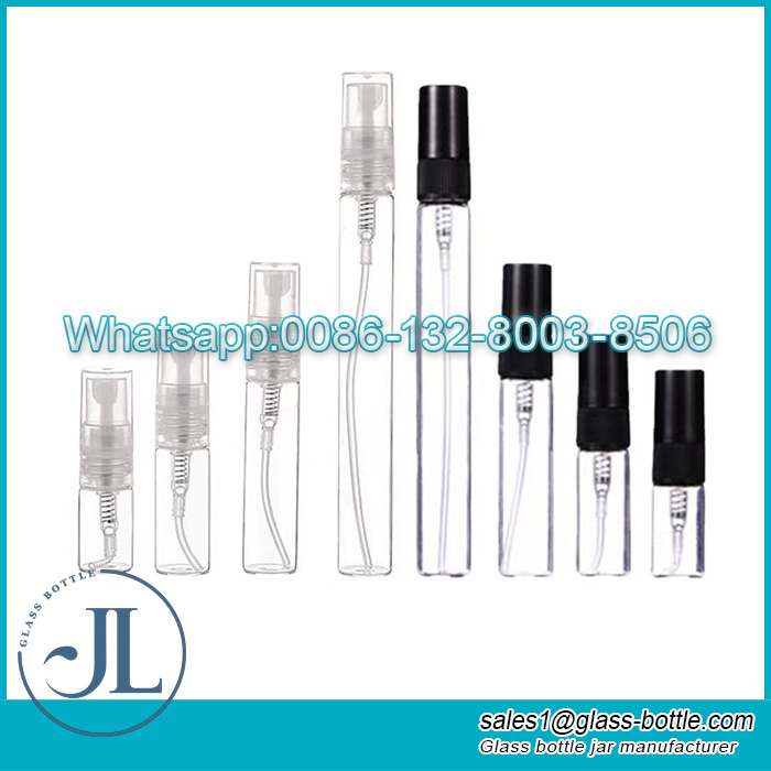 Wholesale 2ml 3ml 5ml 10ml Travel Size Glass Perfume Spray Bottle