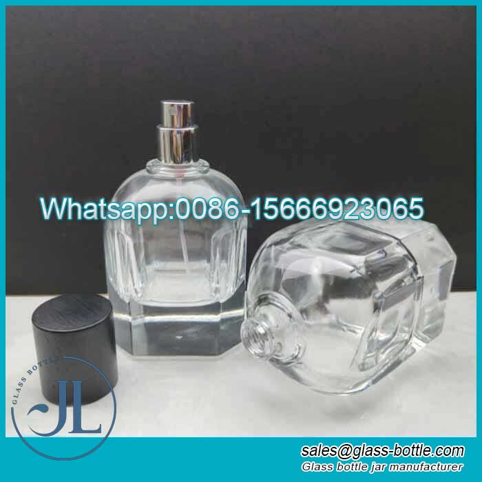 Octagonal Perfume Glass Spray Bottle Wholesale Suppliers