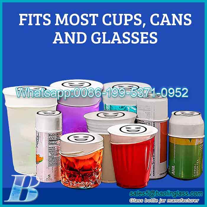 Wholesale Reusable Spill Proof Drink Covers Drink Spiking