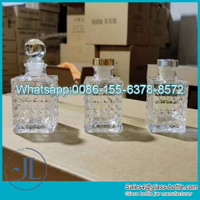 Light Luxury Embossed Transparent French Best Fragrance Diffusers