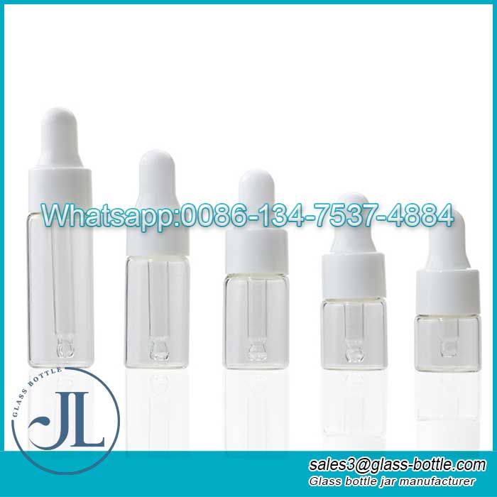 Clear Glass Dropper Essential Oil Bottle Factory