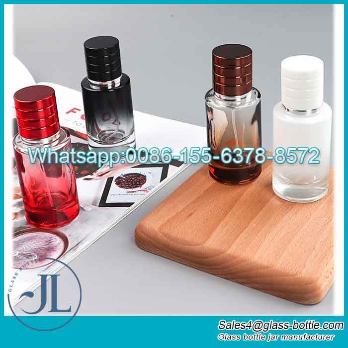 Custom Luxury Gradient Color Fragrance Spray Bottle