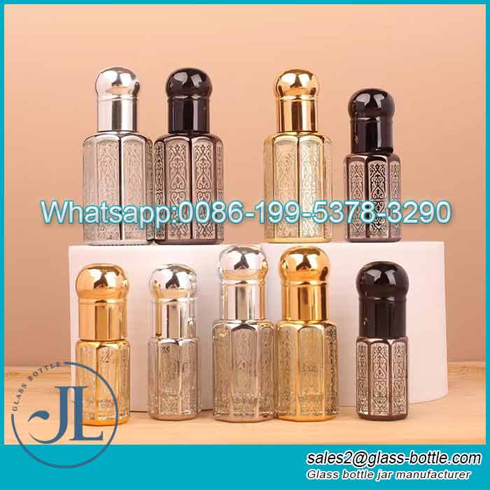 Custom 3ml 6ml 12ml Attar oud oil bottle supplier