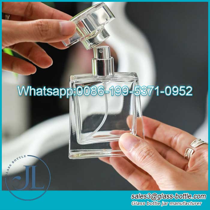 T-shaped glass perfume bottle wholesale