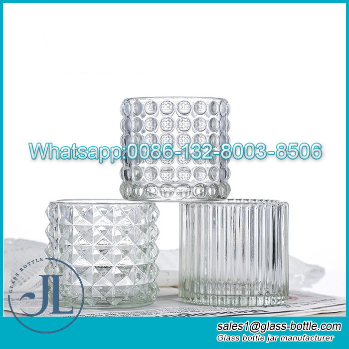 500ml glass candle jar