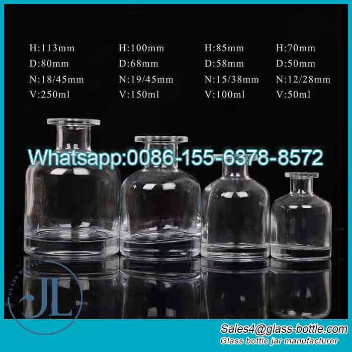 50ml Cute Empty Glass Reed Diffuser Bottles Wholesale