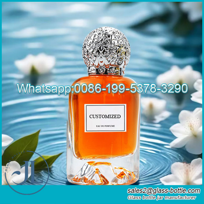 Creative volcanic stone bottom spray perfume bottle